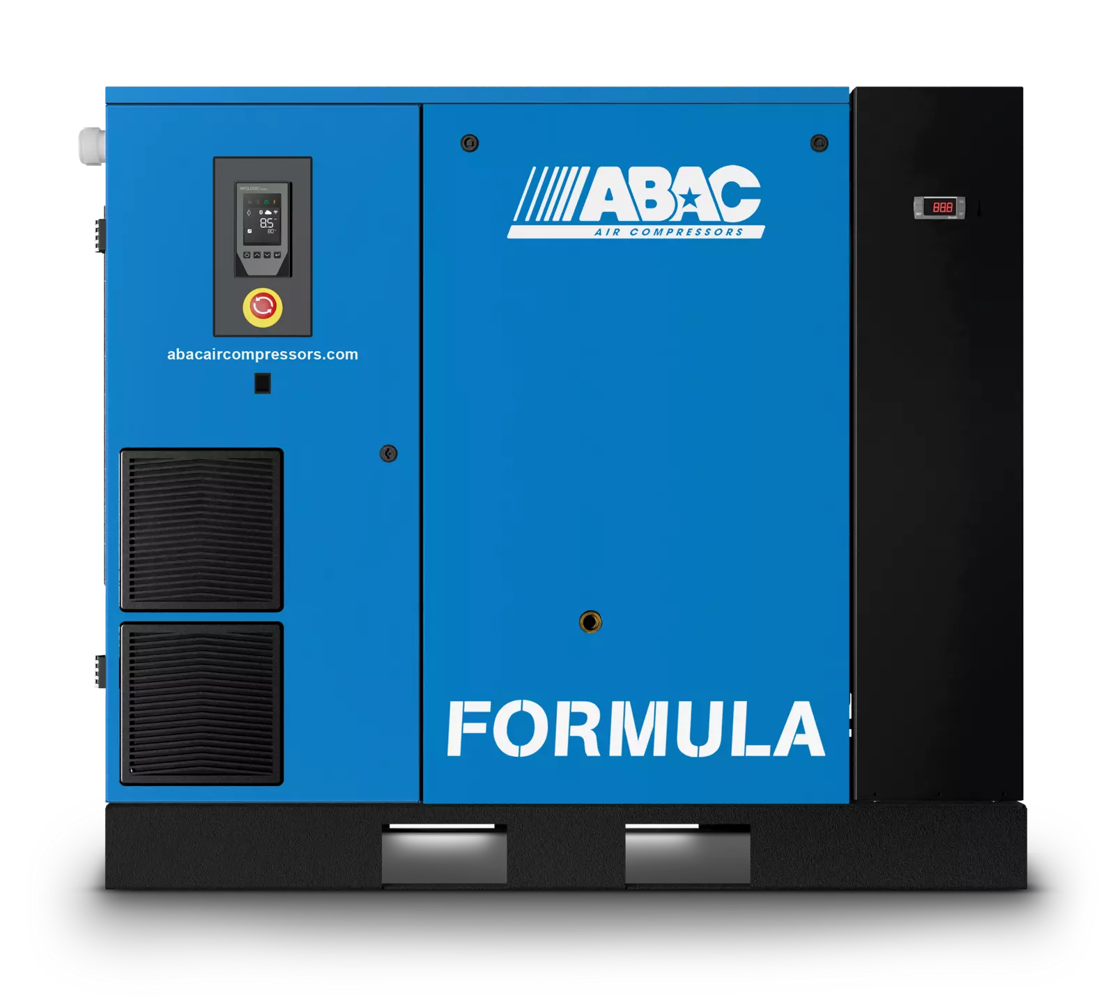Compresseur industriel ABAC Formula vu de face